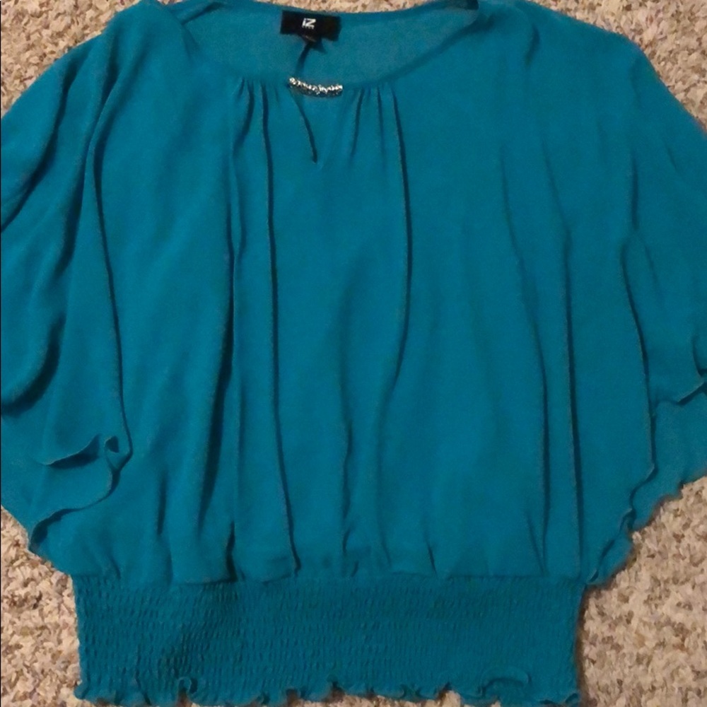Blue blouse